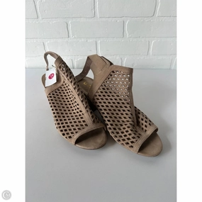 Shoes Heels Block By Unisa In Tan, Size: 10 Comfy Bridal Heels Flexible Material