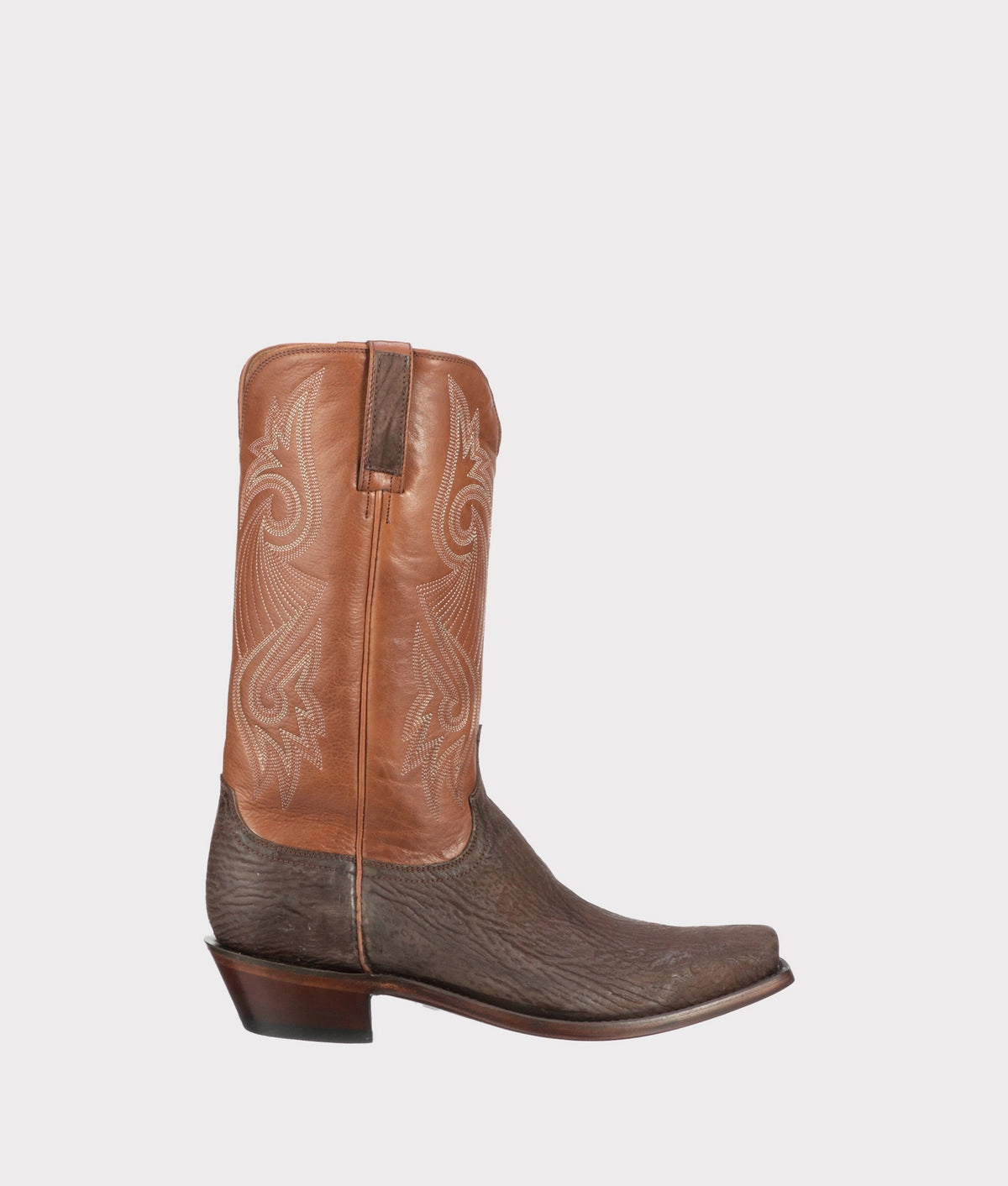 Sweat Wicking Lucchese Mingus Whiskey Boots