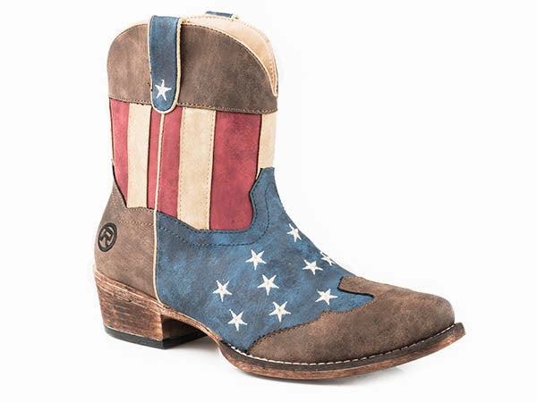 Outdoor Travel Roper Ladies Flotus Shortie Boots Style 09-021-1567-2117