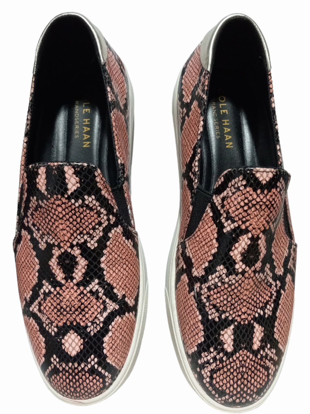 Flexible Snakeskin Print Shoes Sneakers Cole-haan, Size 8