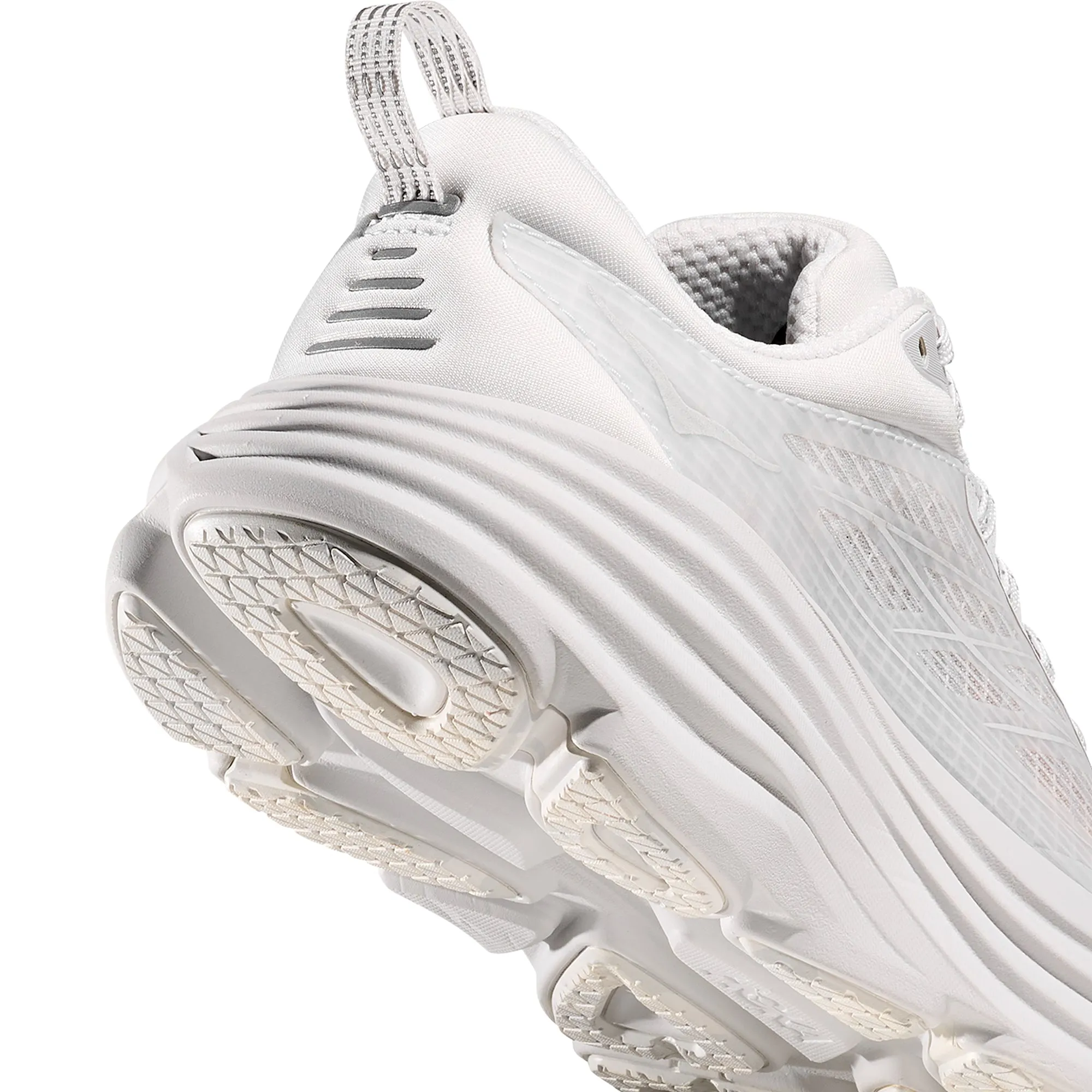 Striped Hoka U Bondi 8 TS Caged Shoes