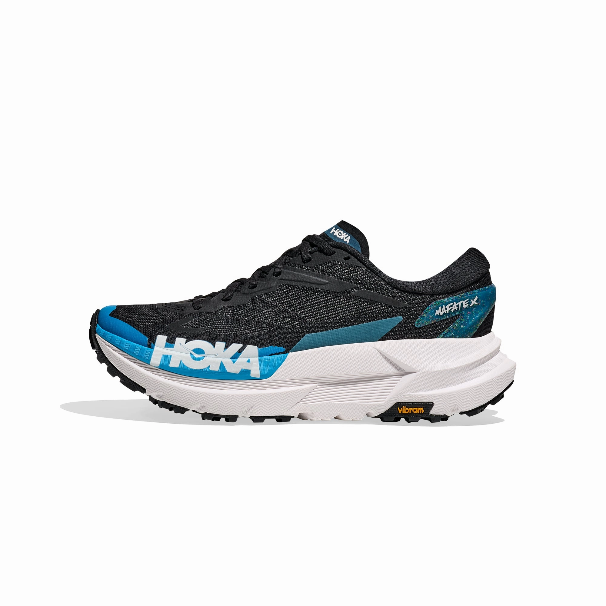 running in a ditch area shoes Trusted Hoka Mens Mafate X Shoes