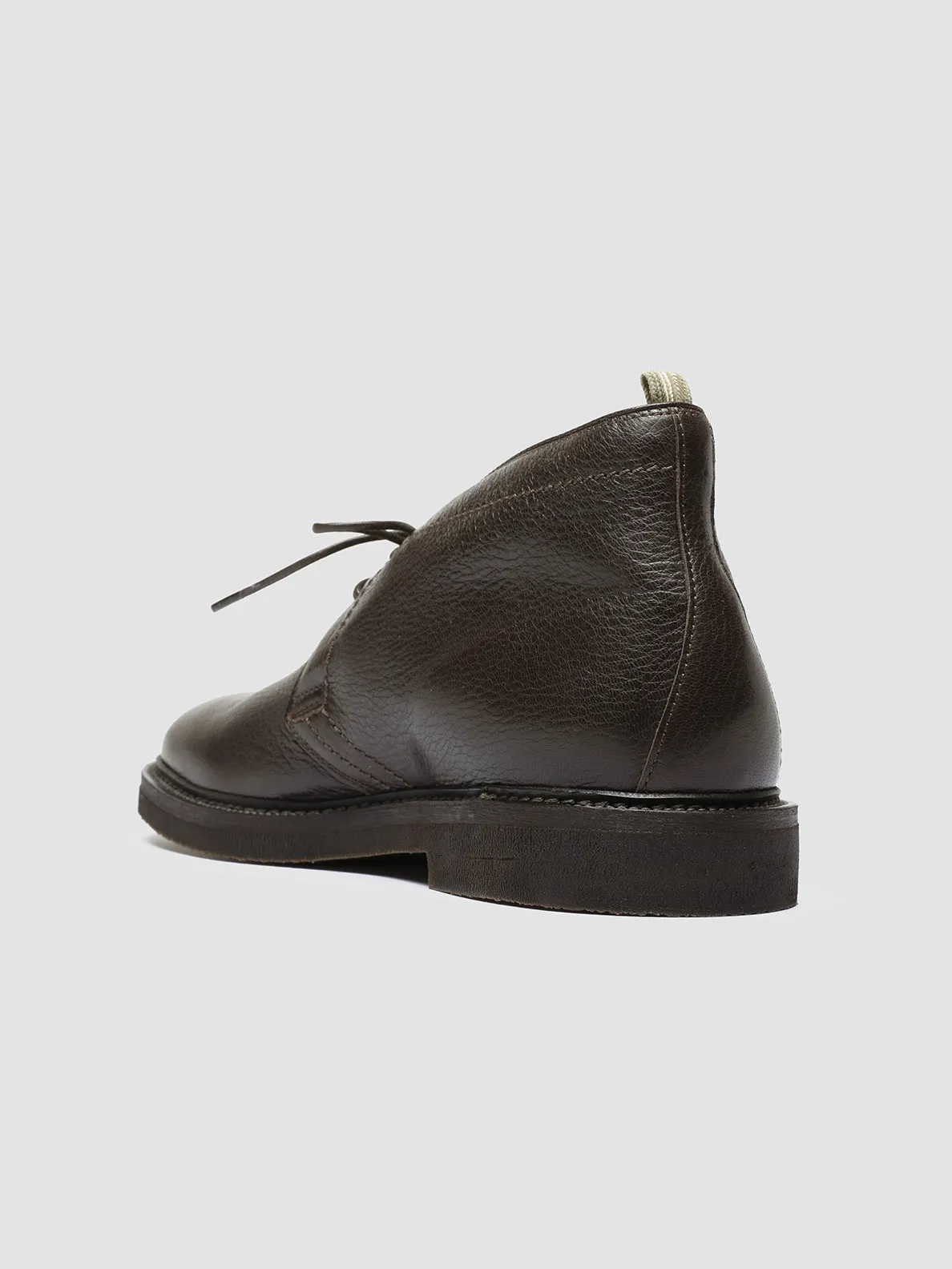 HOPKINS FLEXI 202 - Brown Leather Chukka Boots Leather Lining