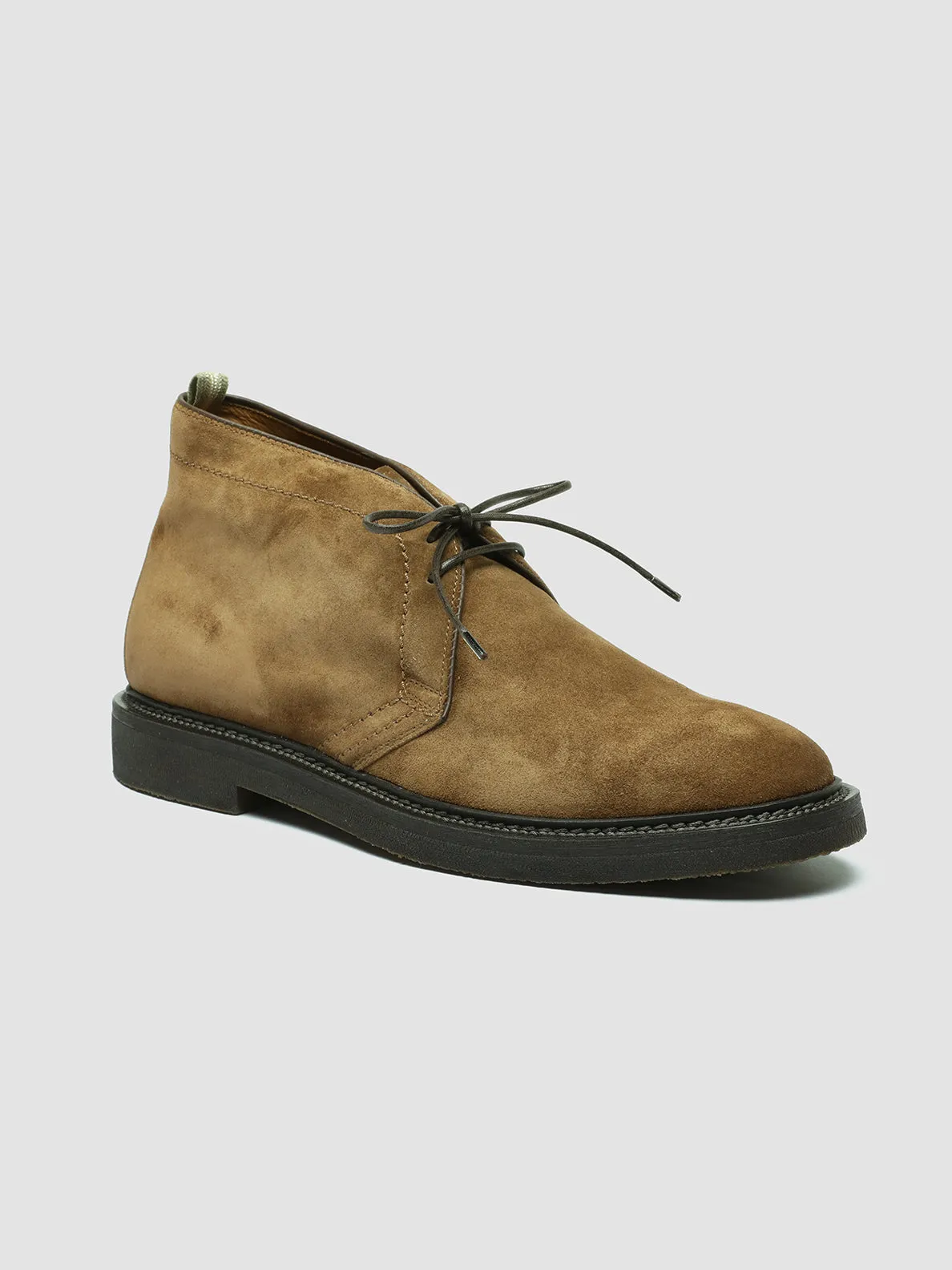 HOPKINS FLEXI 202 - Brown Suede Chukka Boots Reinforced Form Weekend Wanderer