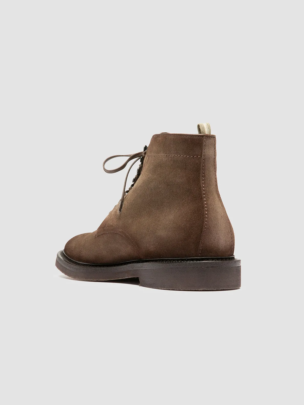 sweat-wicking HOPKINS FLEXI 203 - Taupe Suede Lace-up Boots