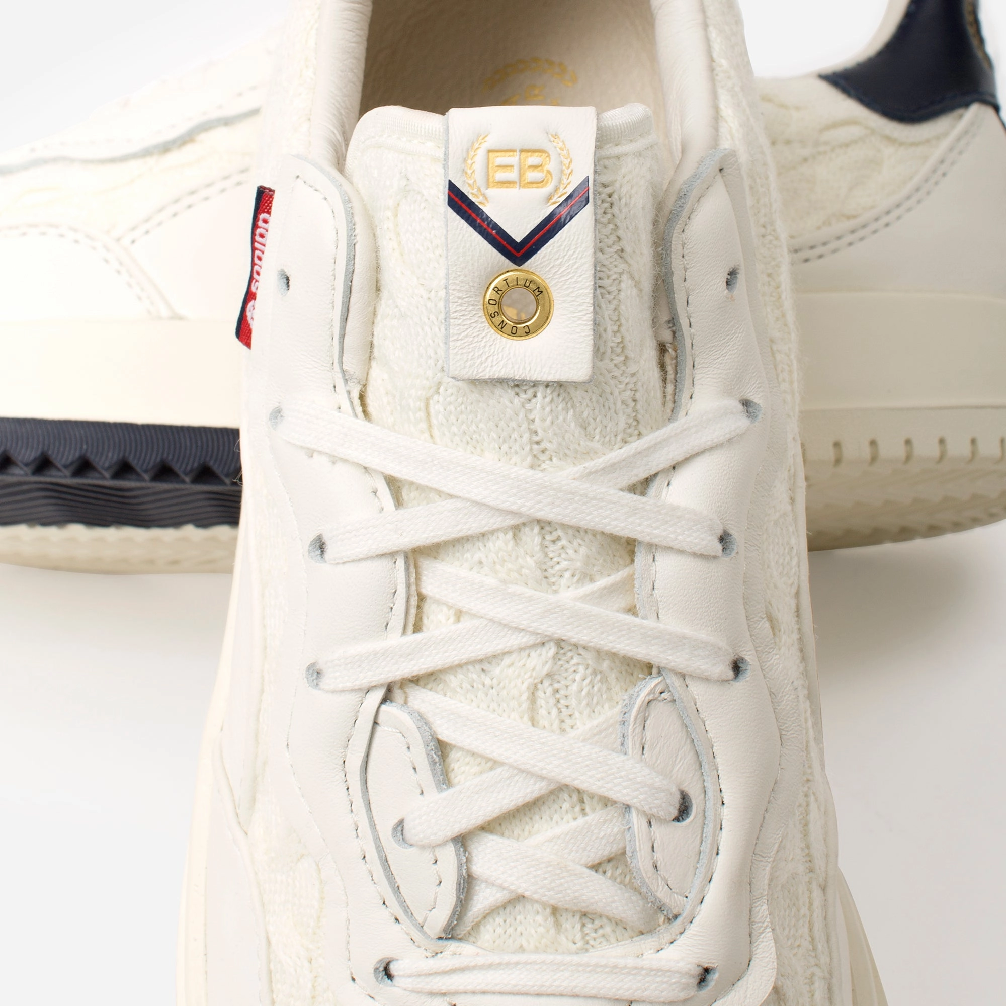 running in a ski lift area shoes Extra Butter x Adidas Consortium SC Premiere Cableknit Shoes