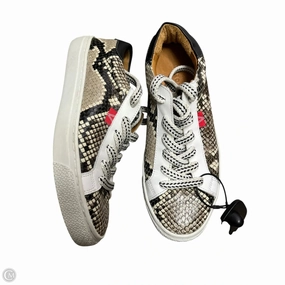 Ultra Responsive Midsole Shoes Sneakers By Veronica Beard In Tan & White, Size: 7