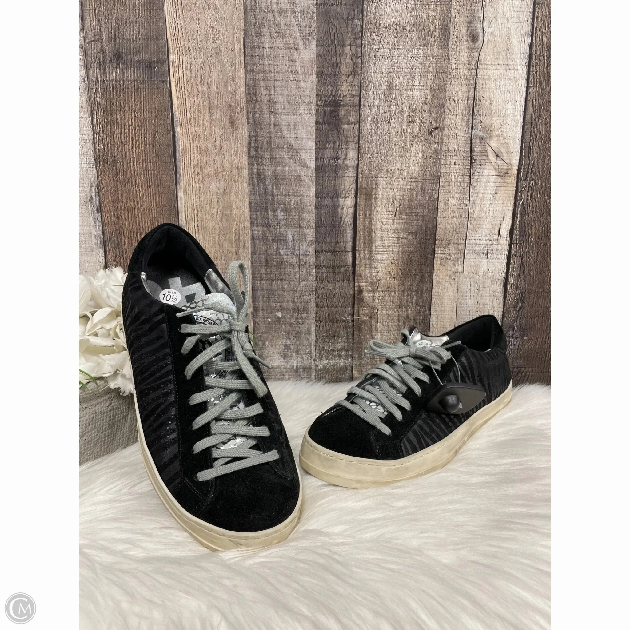 Daily Travel Shoes Sneakers By P448 In Black, Size: 11