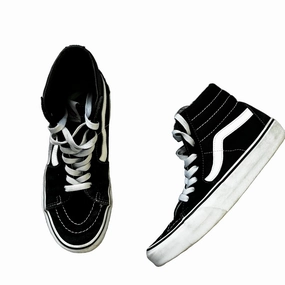 Shoes Sneakers By Vans In Black & White, Size: 8.5 Adaptive Lacing Technology Pure Lines