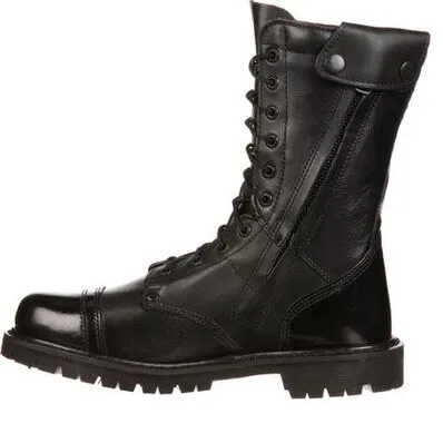 ROCKY MENS SIDE ZIPPER JUMP BOOT STYLE FQ0002090 Impact Absorbent Professional Gear