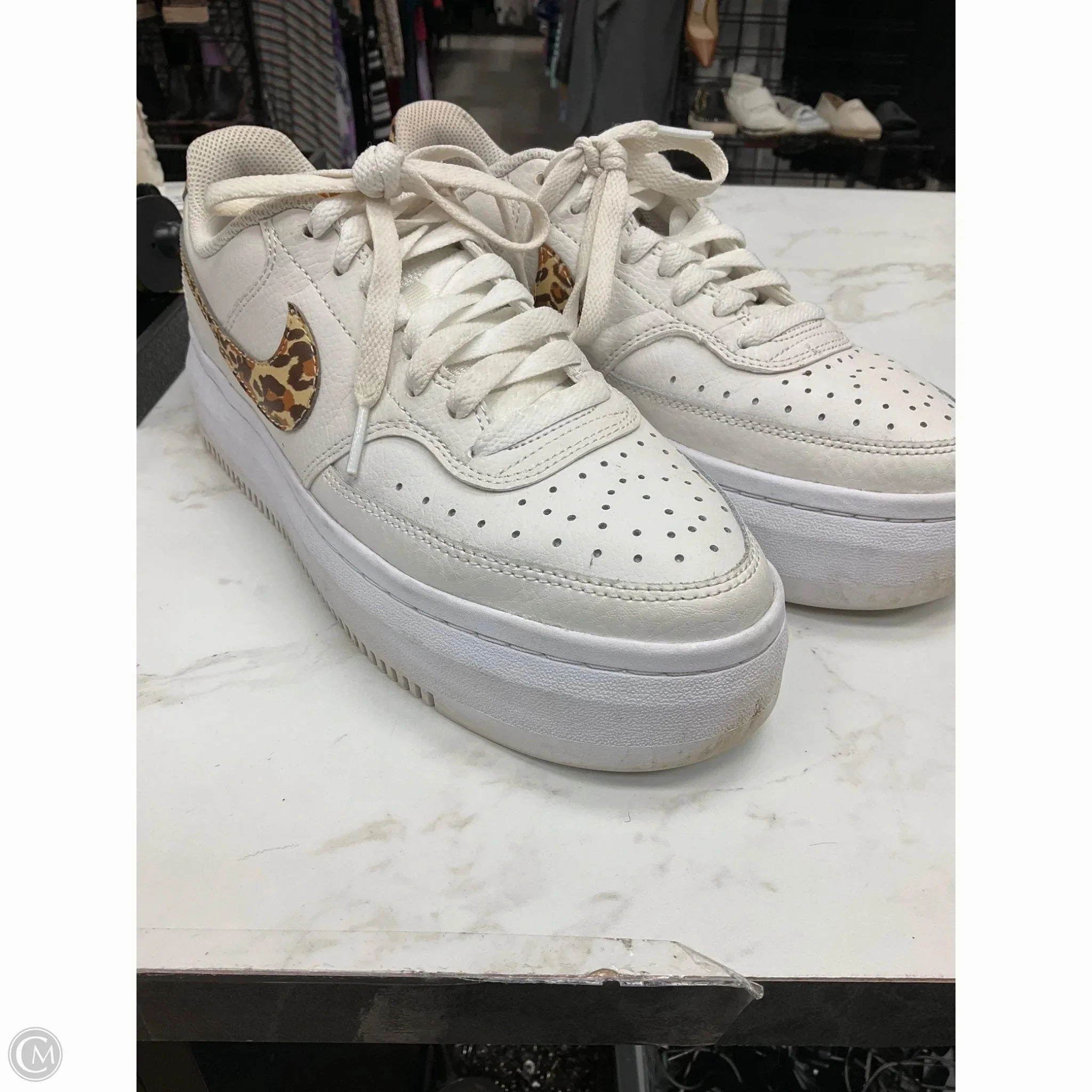 Vulcanized Sole Urban Daily Shoes Sneakers By Nike In White, Size: 9