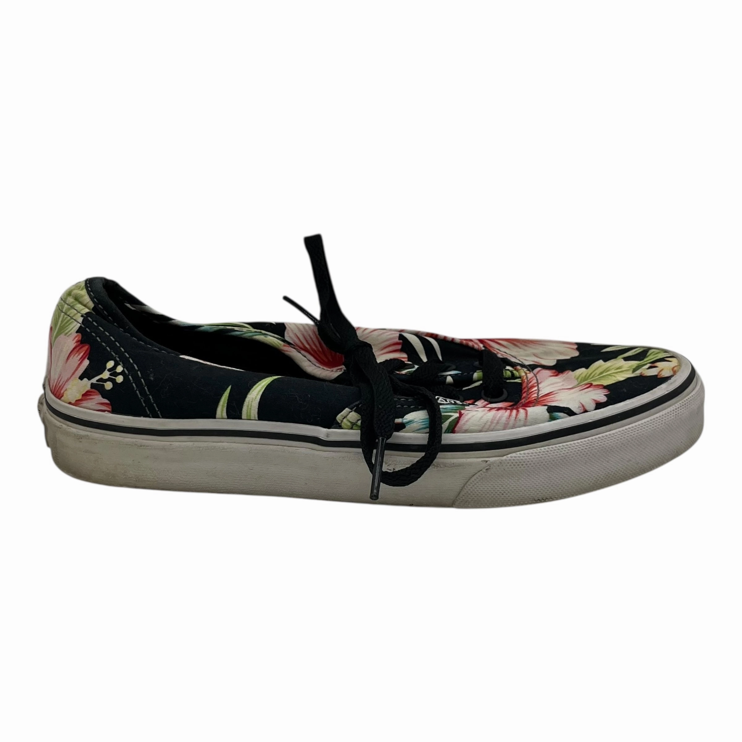 Shoes Sneakers By Vans In Floral Print, Size:7 Everyday Life Mid Foot