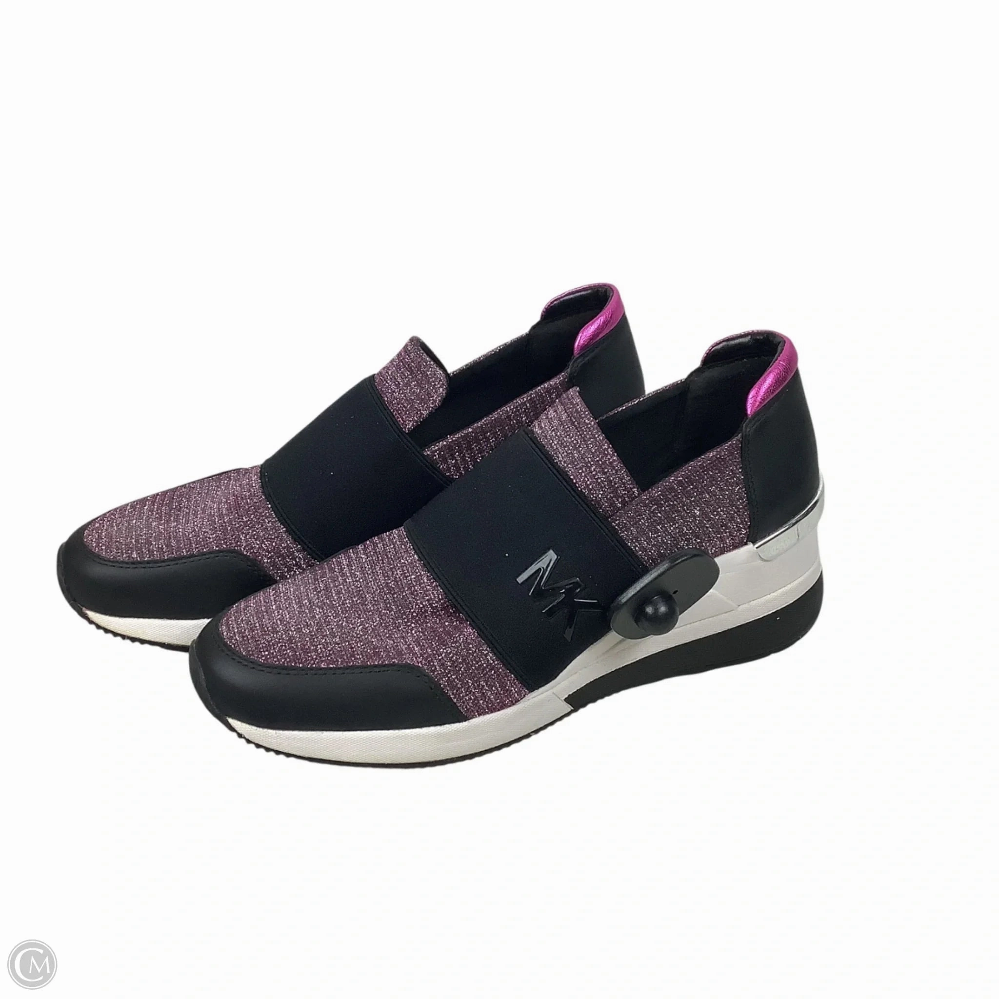 Moisture Wicking Fabric Responsive Use Shoes Sneakers By Michael By Michael Kors In Purple, Size: 9.5