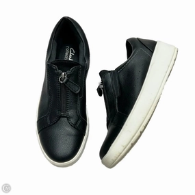 Lightweight Construction Dynamic Motion Shoes Sneakers By Clarks In Black, Size: 8