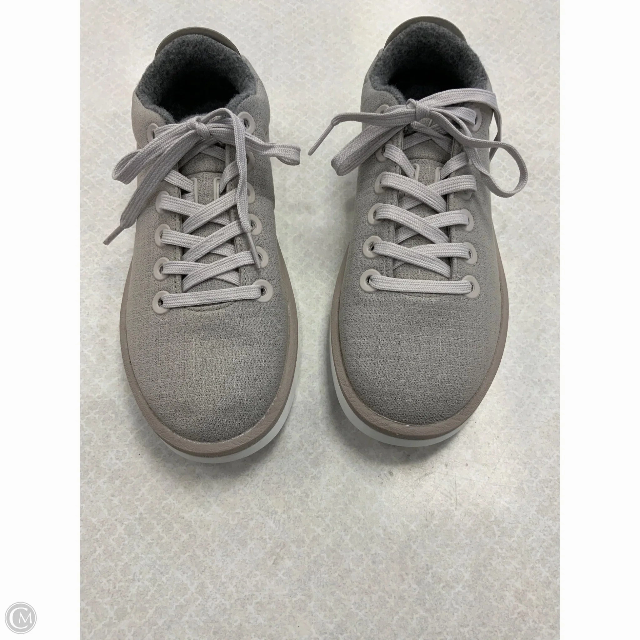 Shoes Sneakers By Allbirds In Grey & White, Size: 7 Secure stability