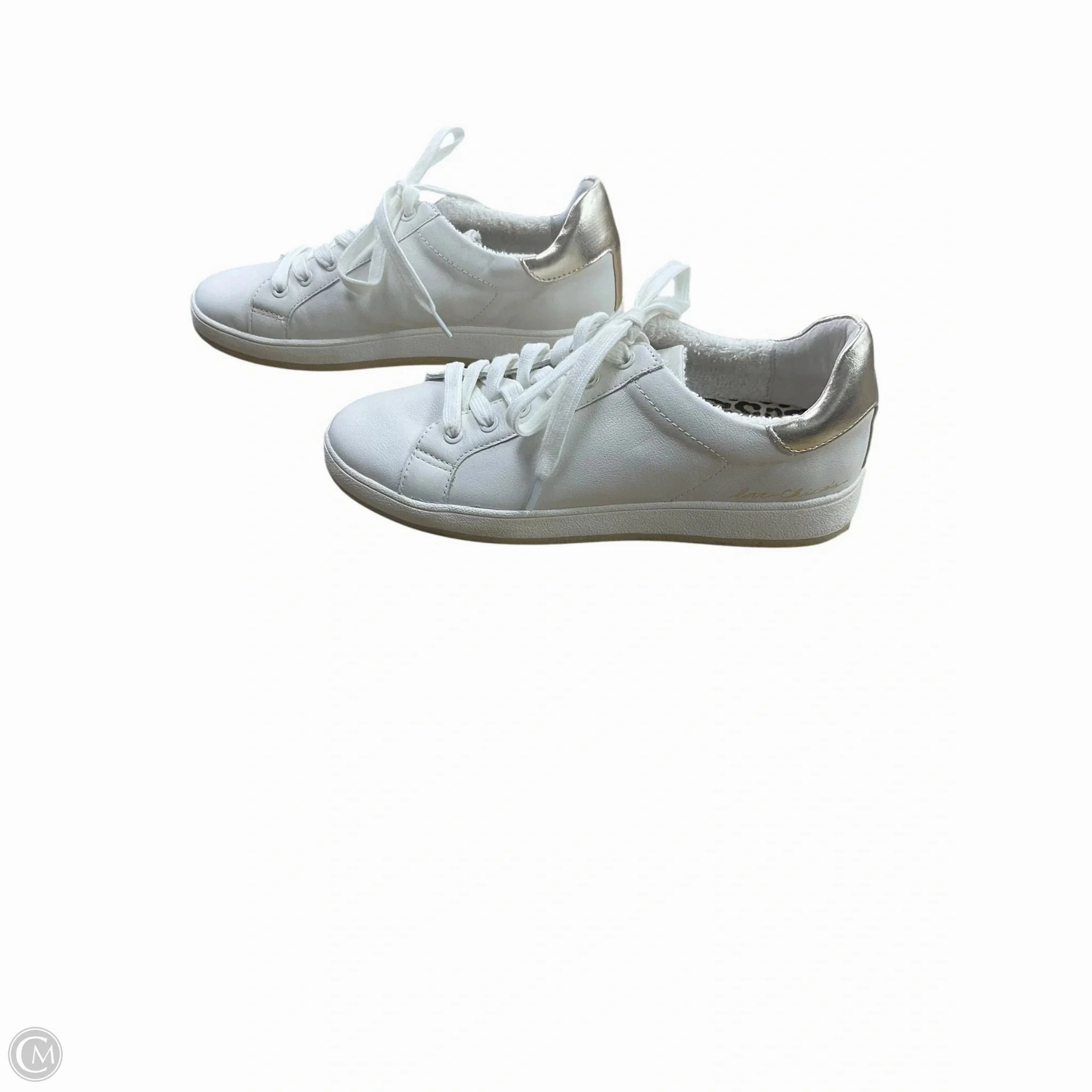 Shoes Sneakers By Chicos In White, Size: 6 Cushioned
