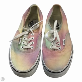 Hypergrip Texture Shoes Sneakers By Vans In Tie Dye Print, Size: 7