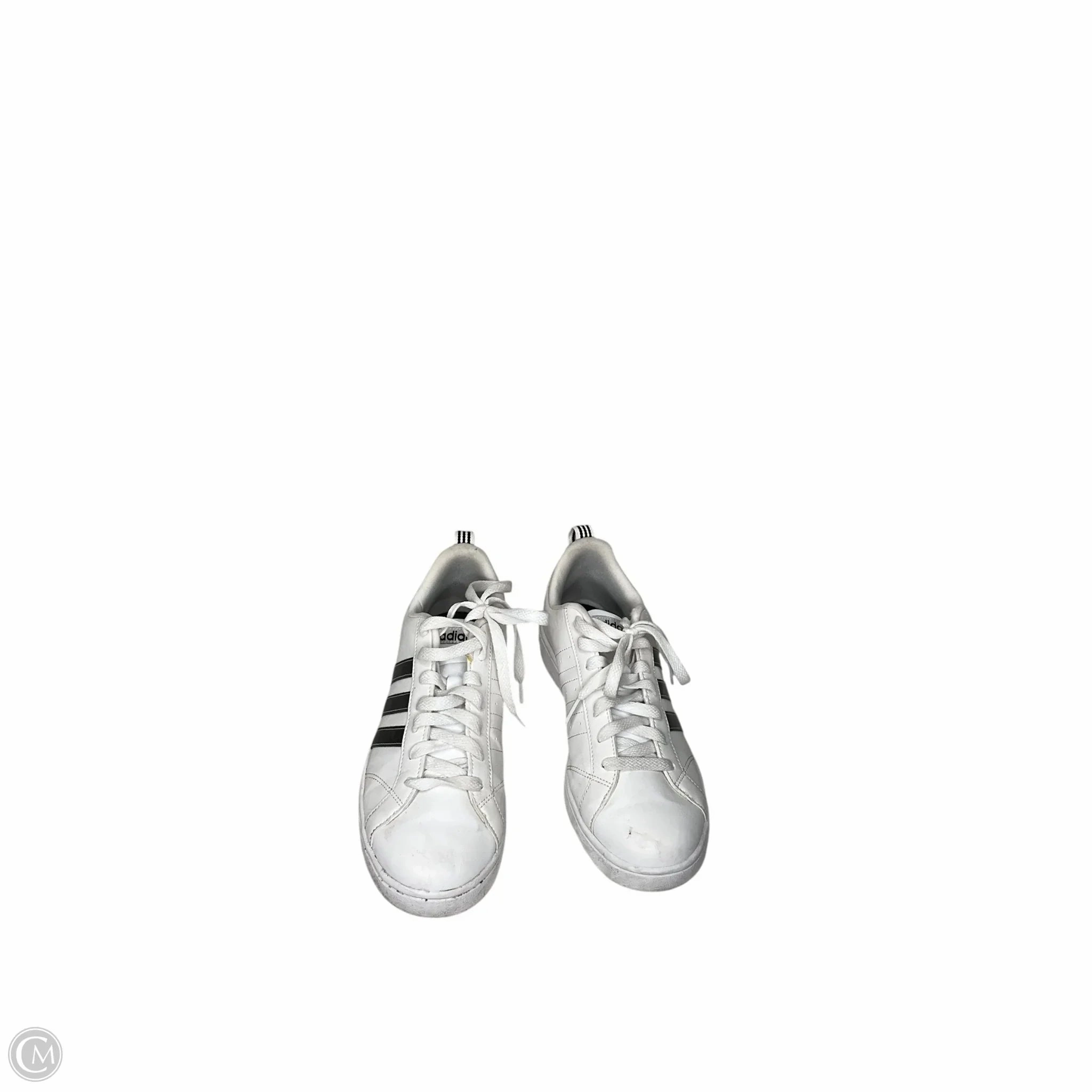 Microfiber Overlays Shoes Sneakers By Adidas In White, Size: 9