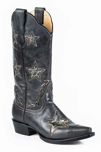 Stetson Ladies Star Boot Style 12-021-6105-0921 Functional Style