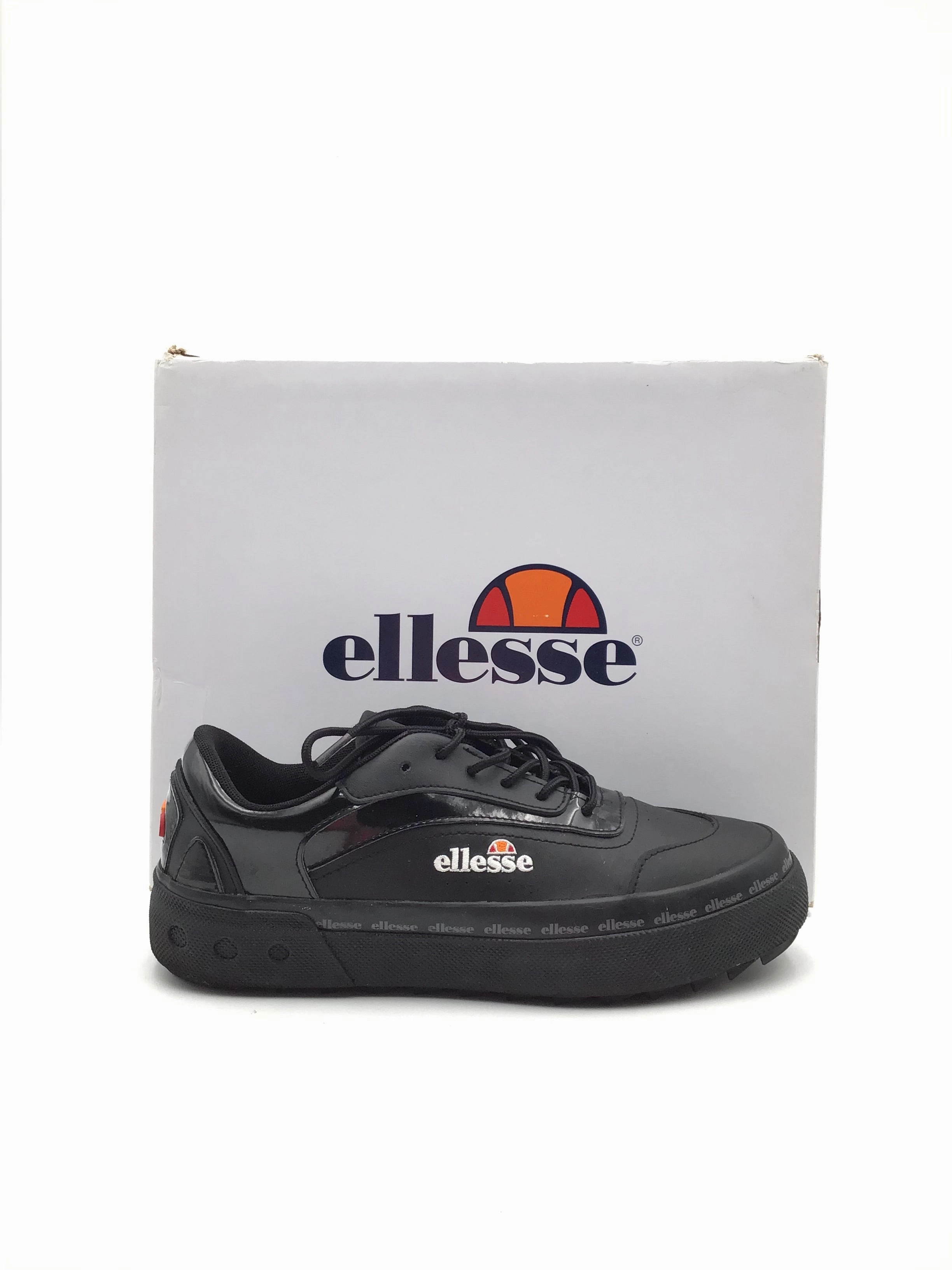 Shoes Sneakers By Clothes Mentor In Black, Size: 8 Reinforced toe box Stylish Comfort