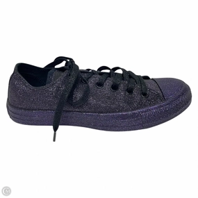Shoes Sneakers By Converse In Black & Purple, Size: 9 Secure Lace System