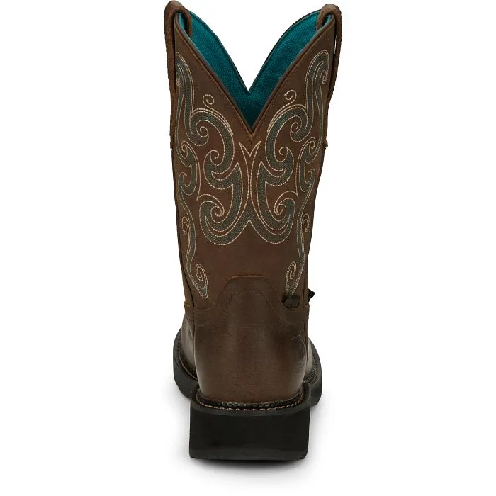 High Grip Shoes Heavy Cushion Footwear Justin Ladies Tasha Steel Toe Work Boots Style GY9991