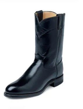 High Traction Morning Walk Justin Mens 10 Corona Black Boots Style 3133