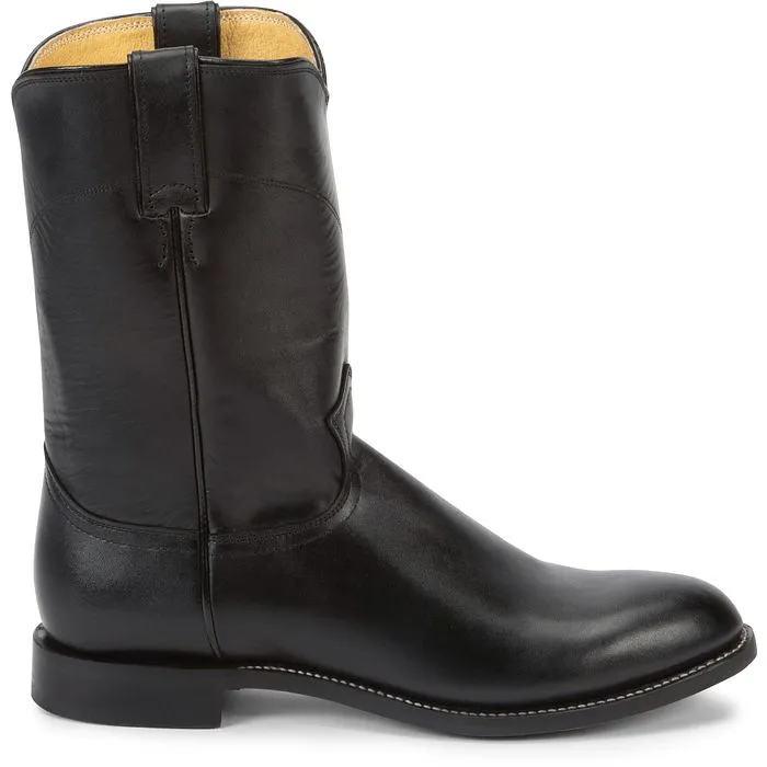 Comfortable Feeling Justin Mens 10 Corona Black Boots Style 3133