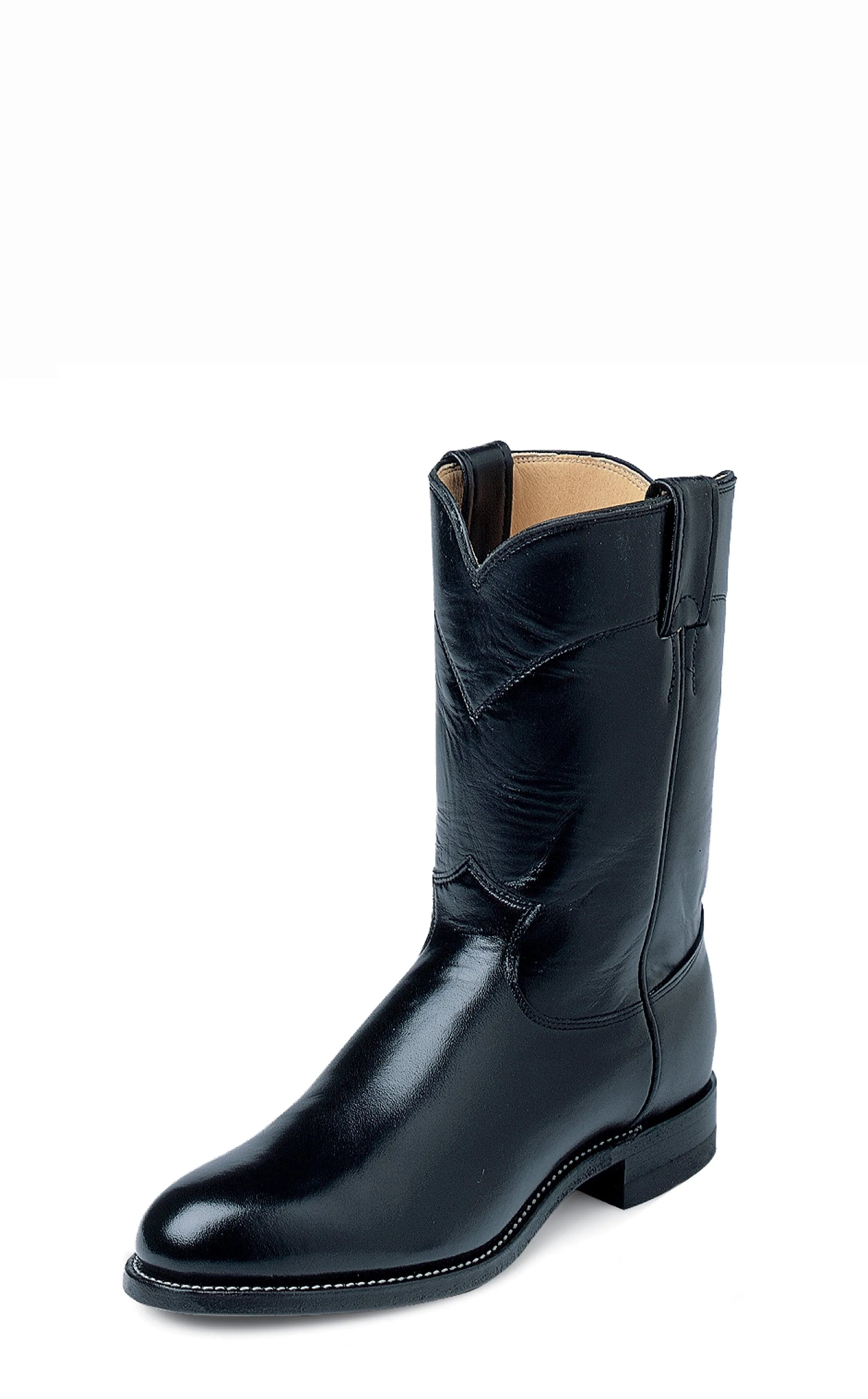 Stage Show Justin Mens 10 Corona Black Boots Style 3133