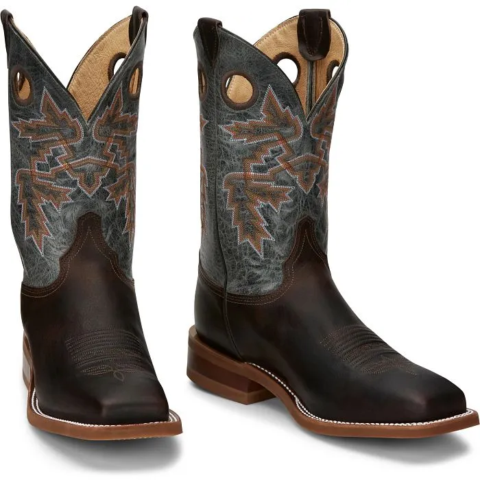 Minimal Build JUSTIN MENS BENDER 11" WESTERN BOOT BR5349