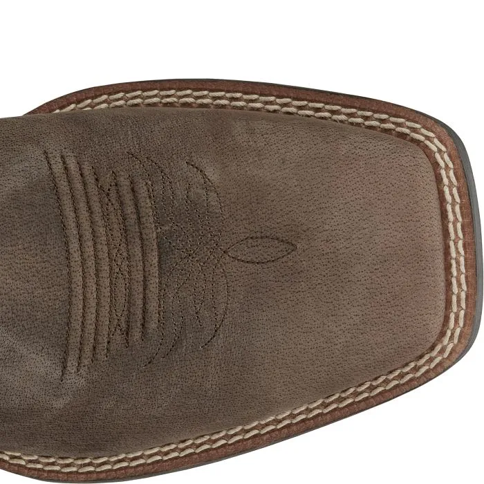 Ankle Support JUSTIN MENS CANTER SQUARE TOE WESTERN BOOTS STYLE SE7513