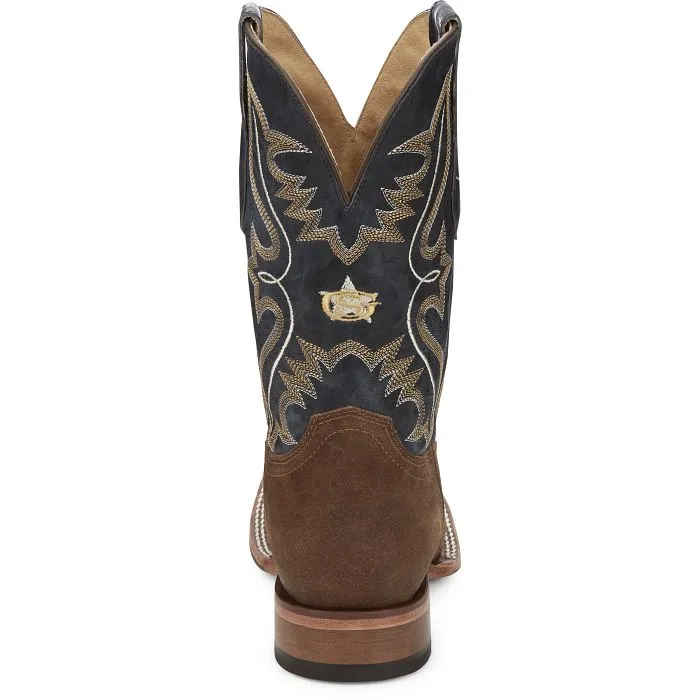 Justin Mens Dillon Square Toe Western Boots Style GR8015 Anti Odor Rural Traveler Cool Weather