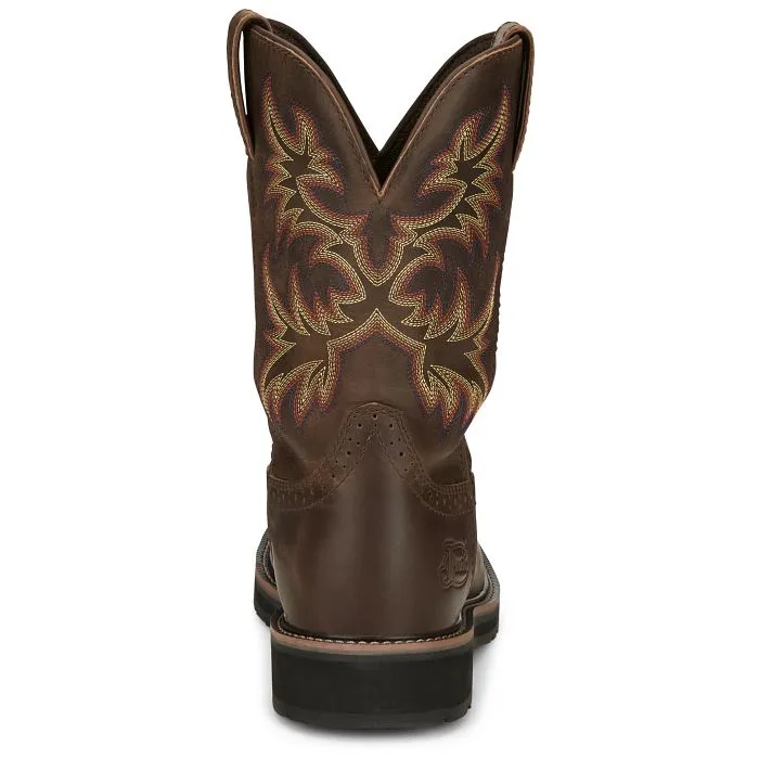 Justin Mens Driller Western Work Boots Style SE4689 Sporty Design Wedding Reception