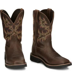 Casual Evening Wear Walking Gear Boots Justin Mens Driller Western Work Boots Style SE4689