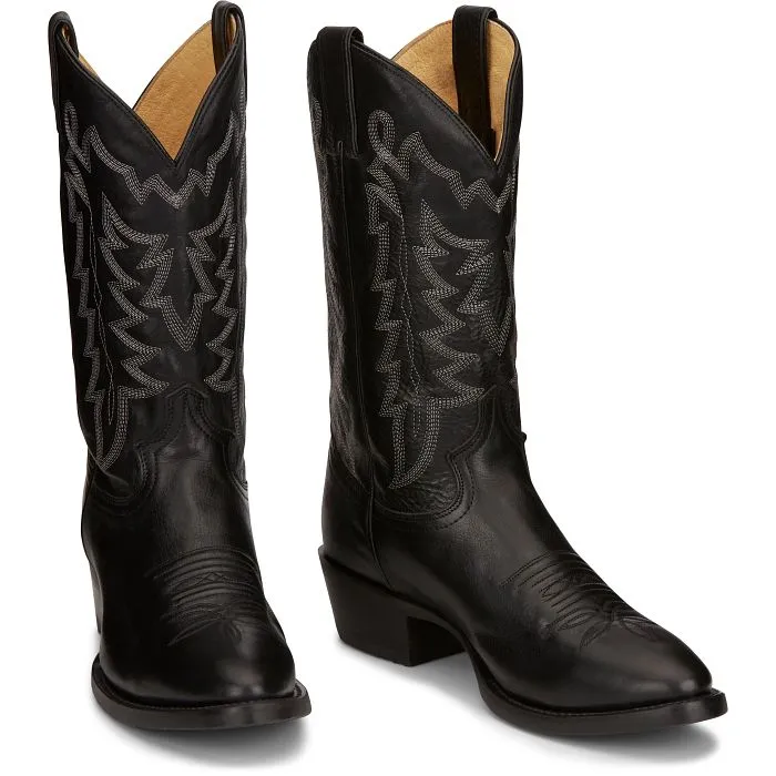 JUSTIN MENS HAYNE 12" WESTERN BOOT CJ2001 SlipResistant