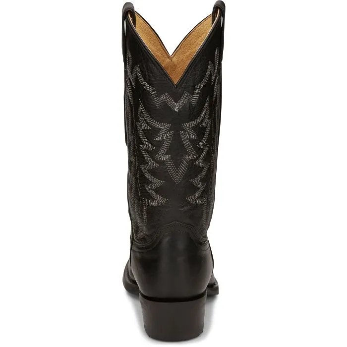 JUSTIN MENS HAYNE 12" WESTERN BOOT CJ2001 Work Function Padded Footbed