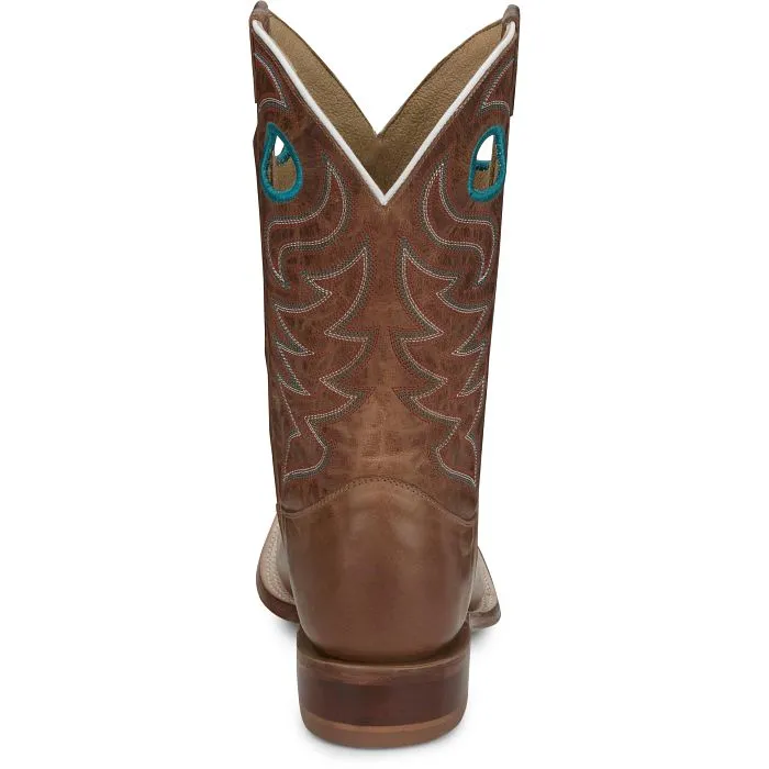 JUSTIN MENS PEARCE 11" WESTERN BOOT STYLE CJ2531 Low Profile All Day Worker Mud Resistant Stylish Explorer