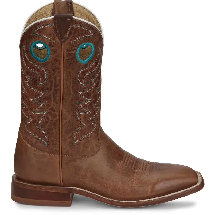 JUSTIN MENS PEARCE 11" WESTERN BOOT STYLE CJ2531 Urban Ready Smooth Finish