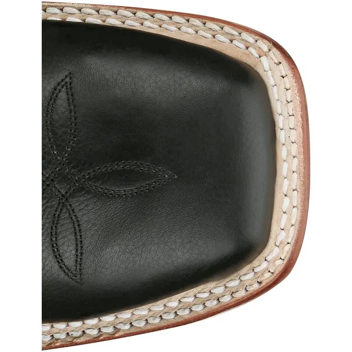 Justin Mens Poston Bent Rail Boots Style BR387 Lace-Up Style Rugged Built Cold Climate