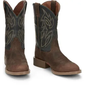 JUSTIN MENS RENDON WESTERN BOOTS STYLE SE7533 Lace-Up Design sole
