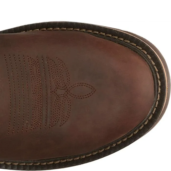 JUSTIN MENS RESISTOR COMPOSITE TOE WORKBOOTS STYLE CR4007 Elastic Ankle