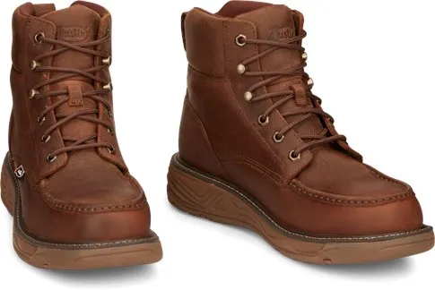 Dust Guard Justin Mens Rush Nano Composite Toe Waterproof Work Boots Style SE471