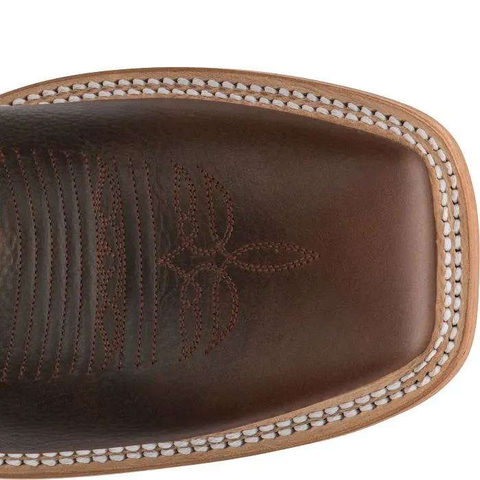 Justin Mens Square Toe Western Boots Style BR738 Outdoor Tested