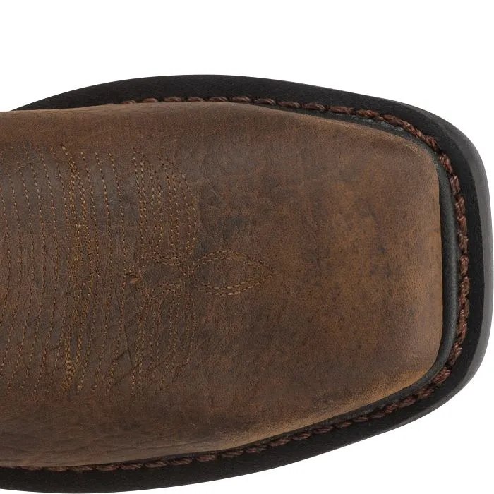 Justin Men's Steel Toe WP Driscoll Western Boot Style WK2112 Quick Slip Design Extreme Grip Footwear