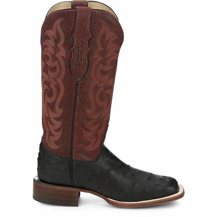 Thermal Core Backcountry Camper JUSTIN LADIES COWGAL OSTRICH WESTERN BOOTS STYLE AQ8650