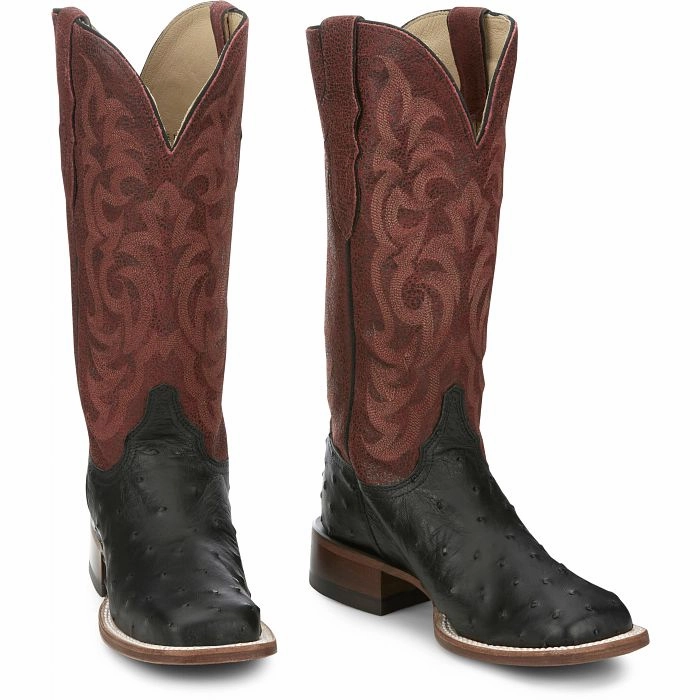 JUSTIN LADIES COWGAL OSTRICH WESTERN BOOTS STYLE AQ8650 Mountain use
