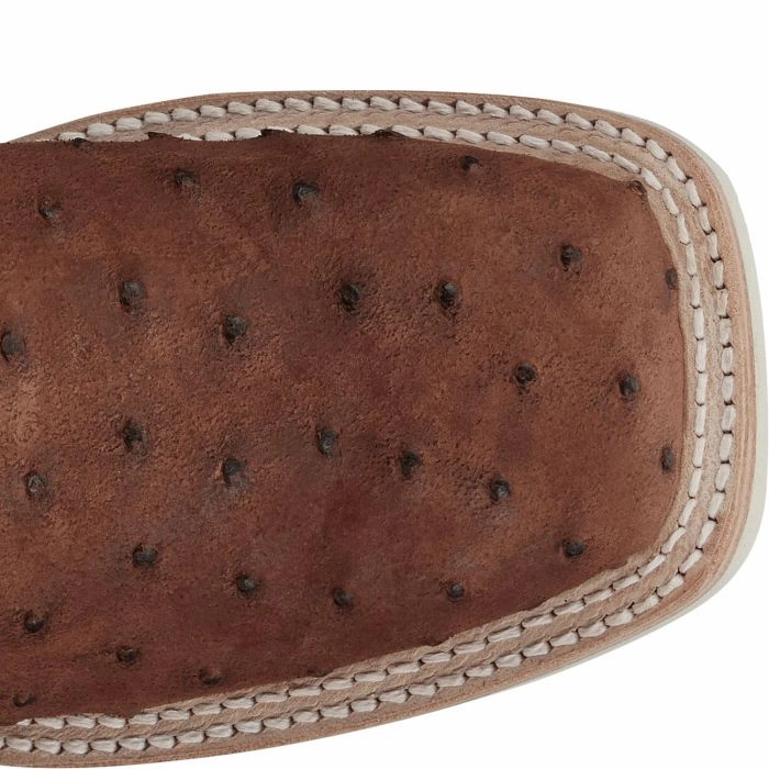 Comfortable Step JUSTIN LADIES DAKOTA OSTRICH WESTERN BOOTS STYLE AQ8631