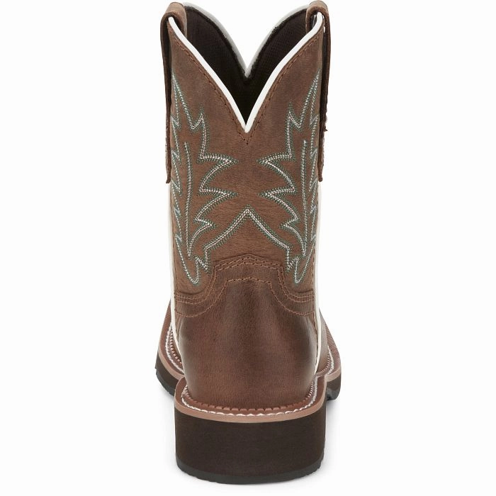 Fashionable Look JUSTIN LADIES GYPSY EMA WESTERN BOOT STYLE GY9539