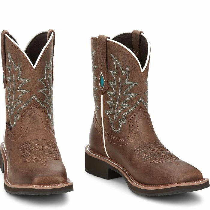 JUSTIN LADIES GYPSY EMA WESTERN BOOT STYLE GY9539 Light Step