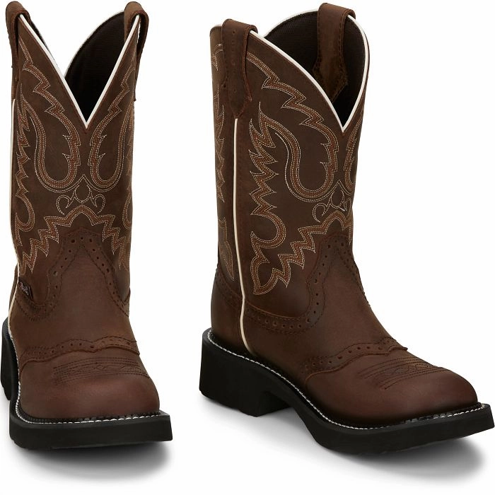 Justin Ladies Inji Western Boots Style GY9909 Kid Fun